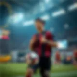 Innovative concept representation of modern sports betting