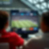 Live sports event streaming interface on Naver Sports