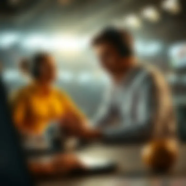 Illustration of online betting platforms