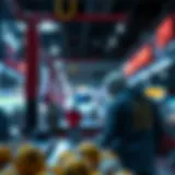 Conceptual representation of online lottery dynamics