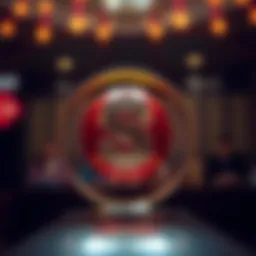Symbol of chance and luck in lottery