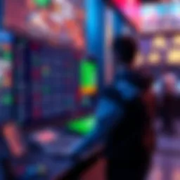 A vibrant online betting platform interface