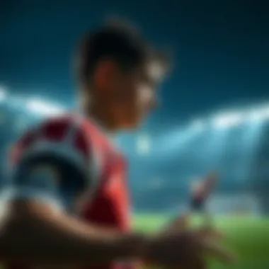 Visual representation of ratings in sports betting