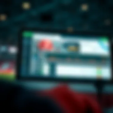 A secure online betting platform interface showcasing user-friendly design