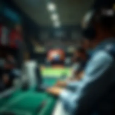 Visual representation of a secure and efficient betting environment