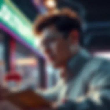 Societal Impact of Lottery Systems An illustration depicting the societal impact of lotteries