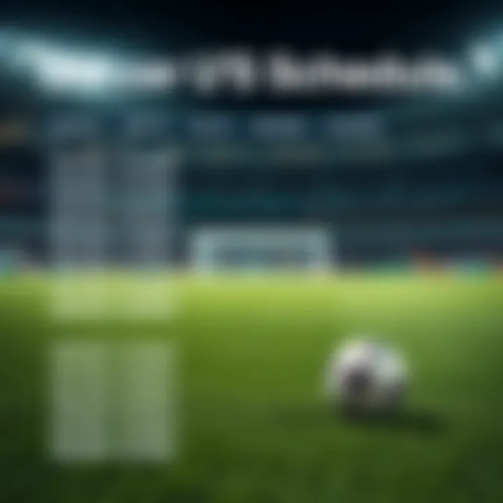 Overview of South Korea's Soccer Schedule Graphic representation of South Korea's soccer schedule overview