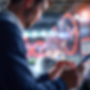 A thoughtful individual analyzing data before making a betting decision