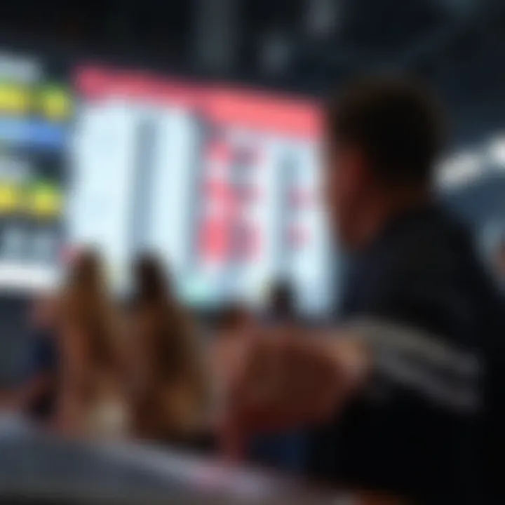 An abstract representation of sports betting dynamics