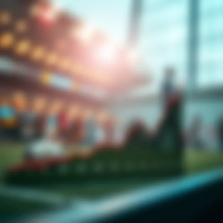 Chart illustrating sports betting growth over time