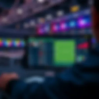 User interface of a sports betting platform