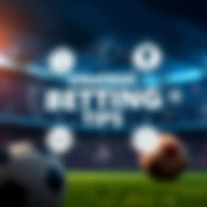 Strategic betting tips visual illustrated with icons