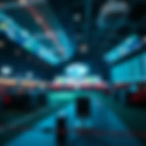 Illustration of a secure betting environment