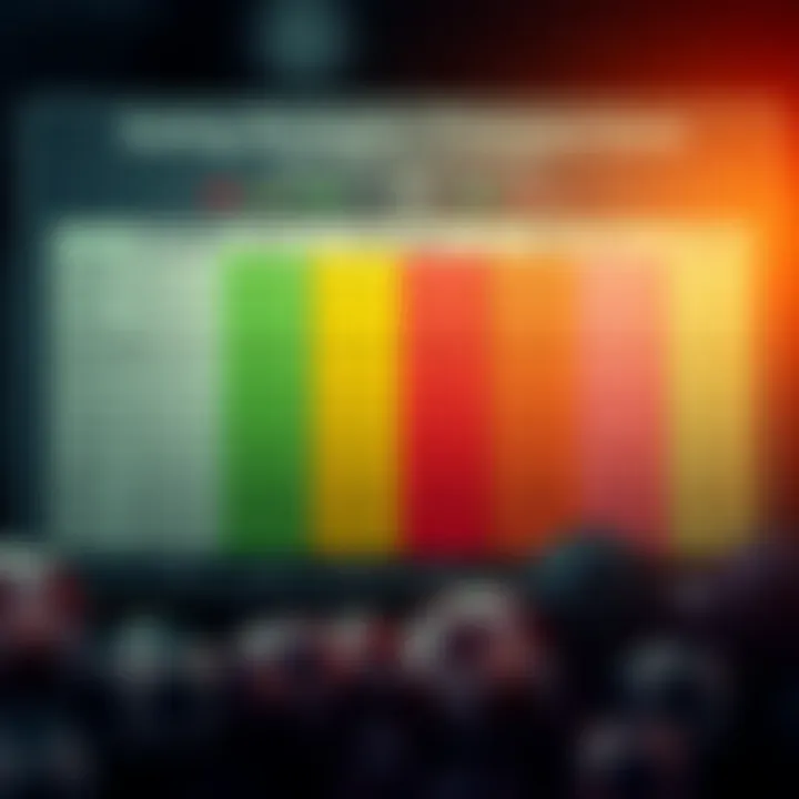 Comparison chart of betting strategies