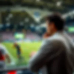 Visual representation of sports betting options