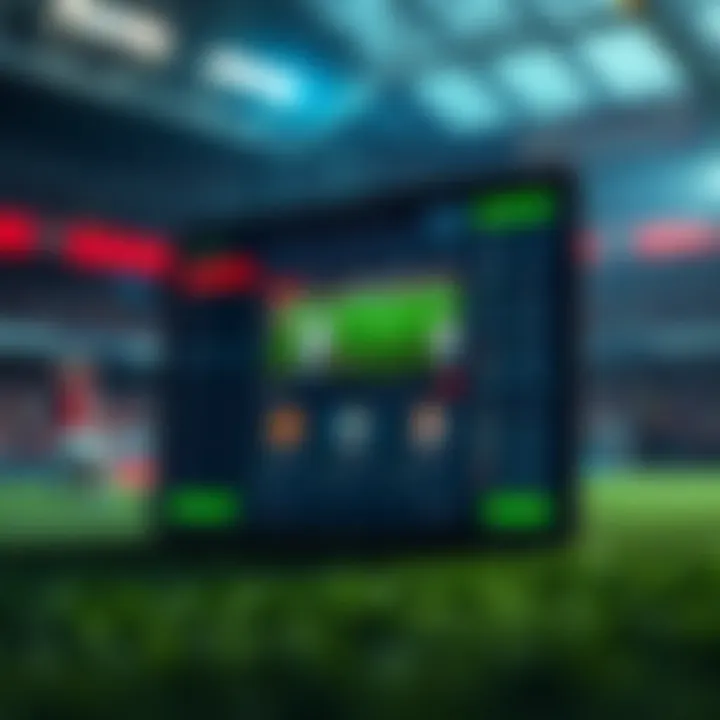 Illustration of a user-friendly betting interface