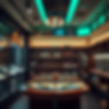 Modern Trends in Cigar Retail Trendy interior of a cigar shop