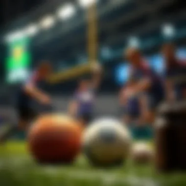 Visual representation of different betting types