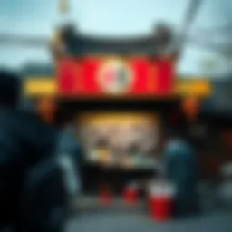 Historical representation of traditional Korean lottery