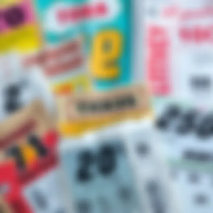 A collection of various lottery tickets