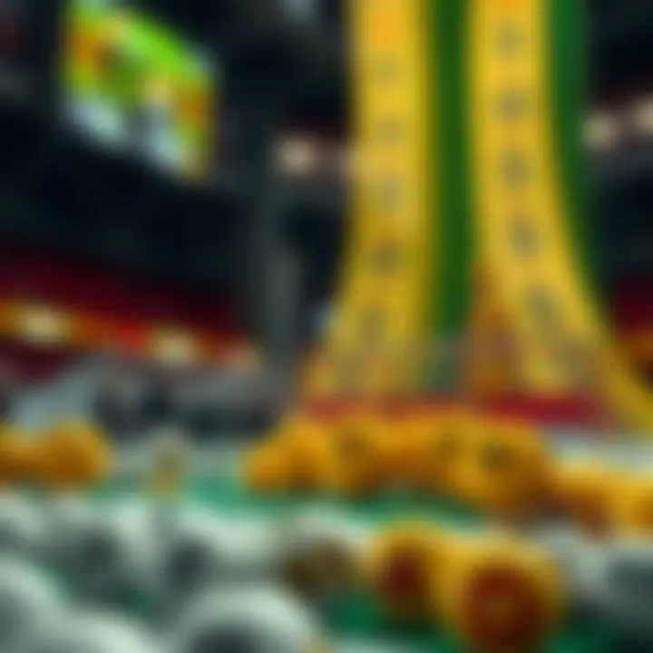 Visual representation of lottery strategies