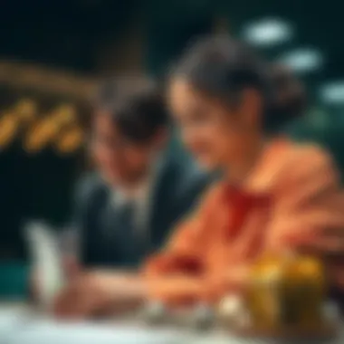 Visualization of wealth management options post-lottery win