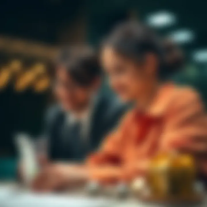 Visualization of wealth management options post-lottery win