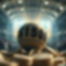 An illustration showcasing the concept of financial opportunities through lottery.